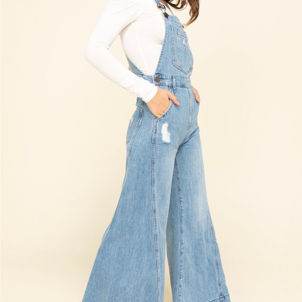 Show Me Your Mumu flared overalls